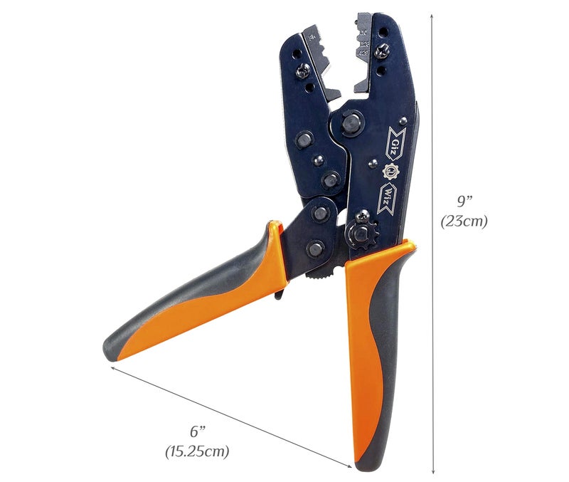 GIZWIZ أداة ضغط كواتش GIZWIZ RF لأسلاك RG8 RG11 RG174 RG179 RG213 LMR400 .100" .128" .429" G-H3K - Image 3